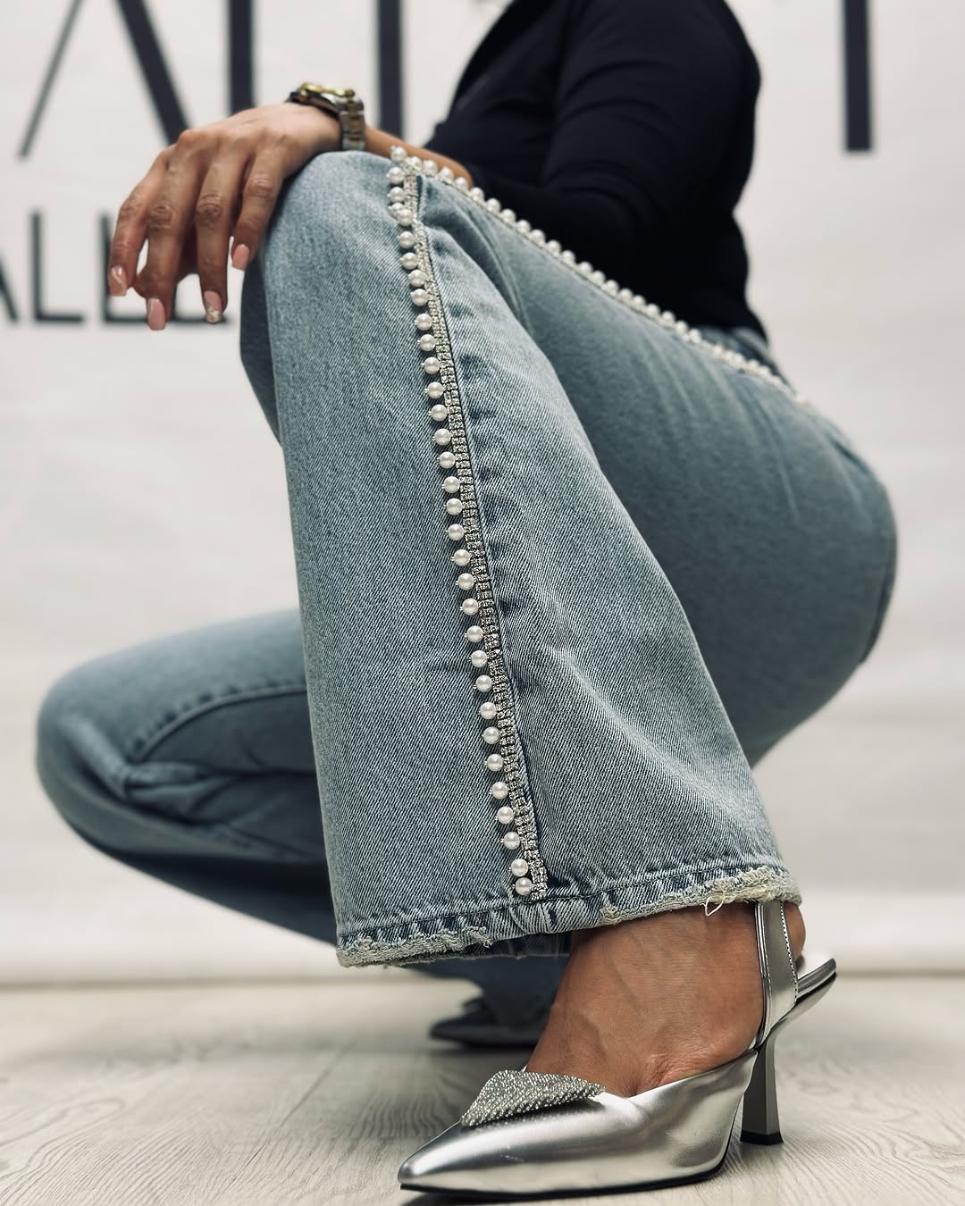 Mayoral Jeans con Perla Ajuste Perfecto